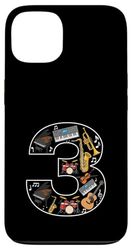 3rd Birthday 3 Year Old Music Boys Girls Band Case for iPhone 13