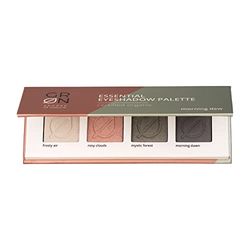 Grn shades of nature 30934 cosmética orgánica paleta de sombras de ojos esenciales rocío matutino -para pieles cálidas