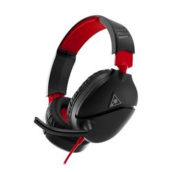 Turtle Beach Recon 70 Noir Casque de gaming multiplateforme pour PC, PS5, PS4, PS4 Pro, Xbox Series X, Xbox Series S et Xbox One et Appareils Mobiles avec prise 3,5 mm