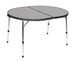 Crespo 1153801 Tavolo 352/09, in Alluminio, Colore: Grigio, 120 x 90 cm