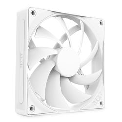 NZXT F120Q | Ventilador Silencioso de 120 mm para Caja de PC | Entrada o Salida de Aire | Marco Biselado | Rodamientos Dinámicos Fluidos | Control PWM | Blanco