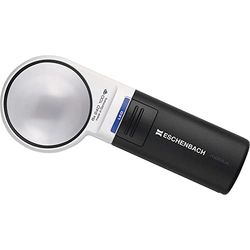Eschenbach Loupe Optique à Main avec éclairage LED mobiluxLED - Grossissement : 6X - Taille de la lentille : (Ø) 58 mm