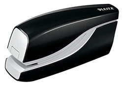 Leitz Stapler - Grapadora (funciona con pilas), color negro