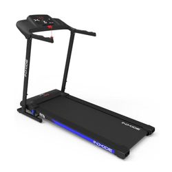 Bodytone - Cinta de Correr Plegable - Conectividad Bluetooth FitShow y Zwift - 12 Programas de Entrenamiento - Velocidad Máxima 12 km/h - Altavoces MP3 y Pantalla LED - Modelo FIT12 Inxide