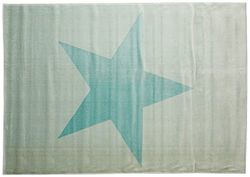 Aratextil Estela Kindertapijt, acryl, Turkoois, 140 x 200 x 30 cm