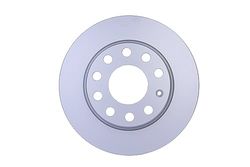 HELLA PAGID 8DD 355 107-561 Disco de travão 50312PRO revestido 255 mm 11,9 mm maciço, por exemplo. AUDI / SEAT