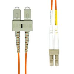 PROXTEND LC-SC UPC OM1 DUPLEX MM FIBER CABLE 3M