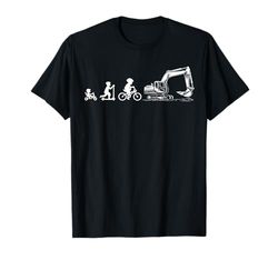 Excavadora entusiastas de la cargadora trabajador de la construcción Digger Camiseta