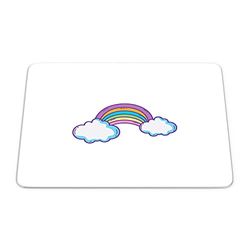 Bonamaison, Tapis de Souris Rectangle Imprimé Numériquement, Fond Antidérapant, pour Bureau et Maison, Taille: 22x18cm