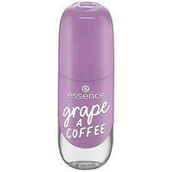 essence gel nagelfärg, nagellack, nr 44, violett, långvarig, expressresultat, snabbtorkande, glänsande, acetonfri, vegansk, utan mikroplastiska partiklar, utan konserveringsmedel, 1-pack (8 ml)