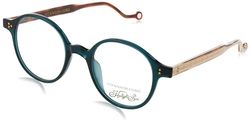 Hally & Son Eyeglass Frame Hs873v04 Green 46/20/145 unisex vuxna glasögon, grön sköldpadda, grön sköldpadda, 46/20/145, Grön sköldpadda, 46/20/145