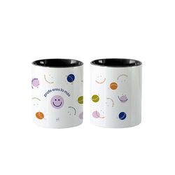 UO Portalápices Profe Eres lo más. para Escritorio Original y Divertido. Regalo para Profesores. Diseño Moderno y Elegante para la Oficina. Cerámica. Multicolor.