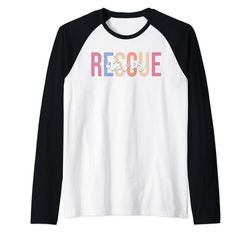 Rescue Diver Immersioni subacquee Rescue Diver Maglia con Maniche Raglan