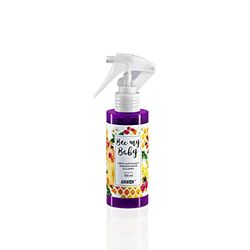 ANWEN Bee My Baby naturlig spray för barnhår för att reda ut knutar och kamma med hallongummidoft – närande med sheasmör & hongeextrakt