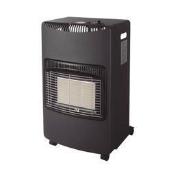 Estufa de butano plegable infrarrojos 4200W, ideal para camping, calefacción exterior y actividades al aire libre.