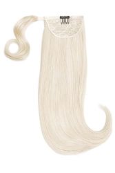 Luxury Gold 22'' 120g Human Hair Pony -60 Bleach Blonde