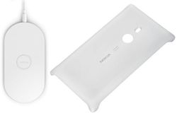 Nokia Wireless oplaadkit met Charging Plate oplader, speciale hoes voor Lumia 925 wit