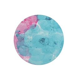 Questo Casa, Round Digital Printed Mouse Pad, Non-Slip Base, for Office and Home, Diameter:22cm