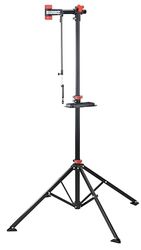 Prophete Stojak do montażu roweru, obciążenie do 30 kg, stal maks. wys. 188 cm, składany i kompaktowy, z szybką wersją