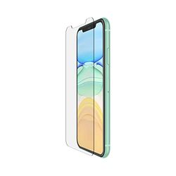 Belkin iPhone 11 TemperedGlass antimicrobial screen protector (advanced protection that reduces bacteria on the screen by up to 99%) Compatible with iPhone 11/XR