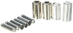 Prophete Shimano kabeländhylsa set, 10 delar, färg svart