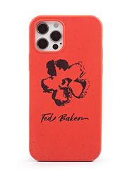 Ted Baker PLLUGG biologisch afbreekbaar hoesje voor iPhone 13 Pro - Magnolia Rood