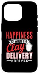 Clay Delivery Pottery Design For A Potter Case for iPhone 16 Pro