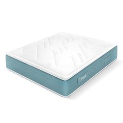 WIN REST Materac ze sprężynami w skorupach 150X200, efekt zimna, rozprasza ciepło ciała, model Wave, wysokość 29 cm, duża zdolność adaptacji, dwustronna dwustronna, hipoalergiczna, wyprodukowano w