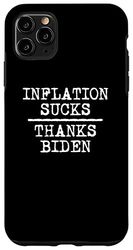 L'inflazione fa schifo, grazie al presidente Joe Biden Pro Trump USA Custodia per iPhone 11 Pro Max