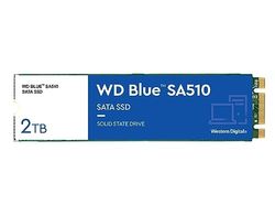 WD Blue SA510, 2 TB, M.2 SATA SSD, fino a 560 MB/s, Include Acronis True Image per Western Digital, clonazione e migrazione del disco, backup completo e ripristino rapido, protezione da ransomware