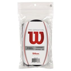 Wilson Nero, PRO Sensation-Overgrip (Confezione da 30), Taglia Unica, Colore Unisex-Adulto