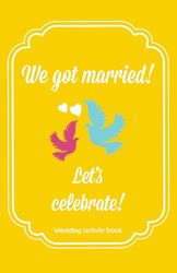 Wedding activity and colouring book for kids