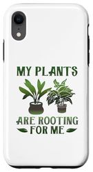 Coque pour iPhone XR Citation amusante d'un amoureux des plantes - Mes plantes