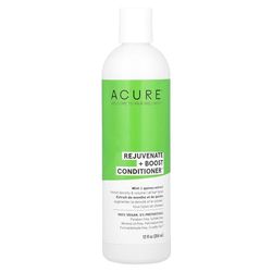 Acure Rejuvenate + Boost Conditioner, All Hair Types, Mint & Quinoa Extract 354 ml