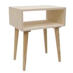 WELL HOME - Kwiktafel zonder lak 40 x 30 x 50 cm