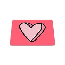 Bonamaison, Pop Art Digital Print Rectangle Mouse Mat, Non-slip Base, Office and Home, Size: 22x18cm