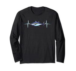 Tonno Gigante Pesce Rosso Pesca Pesca Regalo Maglia a Manica
