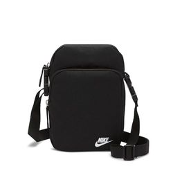 Nike DB0456-010 NK HERITAGE CROSSBODY Sports backpack Unisex Adult BLACK/BLACK/WHITE Taille 1SIZE