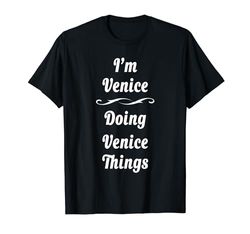 Venezia Nome Personalizzato Camicia Personalizzata Venezia Compleanno Maglietta