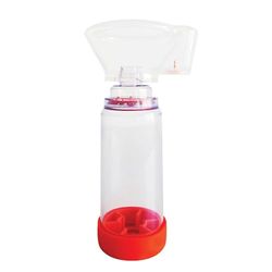 GIMA - Spacer per aerosol 175 ml, mascherina piccola per neonati 0-18 mesi, 33674