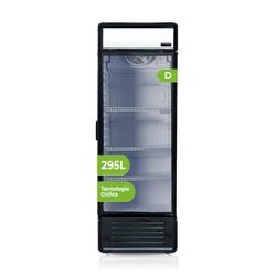 Aspes Frigorífico Horeca Negro, 1 Puerta ARH185601D, Capacidad 295 Litros, Cíclica, Bajo Nivel Sonoro, Clasificación Energética D