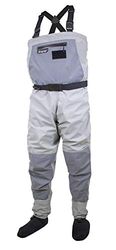 FROGG TOGGS Heren Hellbender PRO SF Borst Wader | Grijs | Maat LG Vislaarzen & Waders, L