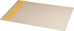 RHODIA 318805C – bureauonderlegger, stijf, beige, 60 x 40 cm, gewatteerd, sellier, oranje, buitenmateriaal: kunstleer – collectie Home Office Rhodiarama – organisatie voor kantoor en opslag design