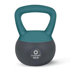 Primasole Kettlebell Soft Shook Base di resistenza Anti Slip mano Kettlebell pesi