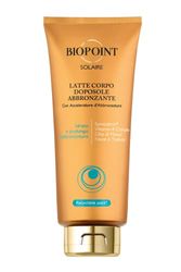 Biopoint Solaire - Latte Doposole Corpo Sublimante con Acceleratore di Abbronzatura, Azione Lenitiva e Idratante, Dona una Pelle Dorata e Luminosa a Lungo, 400 ml