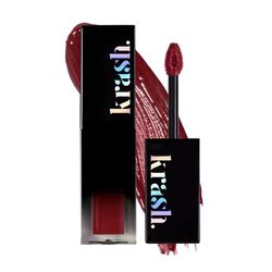 KRASH KOSMETICS PRETTY PLEASE Liquid Lip - Hiper Pigmented - Aksamitne Matowe Wykończenie - Lekkie Usta - Intensywny Fantazyjny Kolor - Wegańskie i Cruelty Free