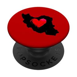Irán Corazón Símbolo de Paz | Amor Persa Libertad PopSockets PopGrip Adhesivo