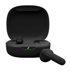 JBL Wave Flex 2, True Wireless Bluetooth Earbuds met 40 uur afspeeltijd, JBL Pure Bass Sound, Smart Ambient Technologie, IP54 Water- en Stofbestendig, Multi-Point Verbinding, in Zwart