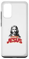 Carcasa para Galaxy S20 Love Like Jesus Movie Poster Style Christian Men Women