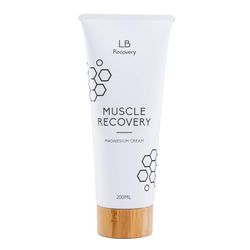 LilyBee - LB Recovery Magnesium Cream, 200ml - 100% pure and natural ingredients - lightweight and moisturising formula which absorbs effortlessly into the skin and aids muscle and joint recovery